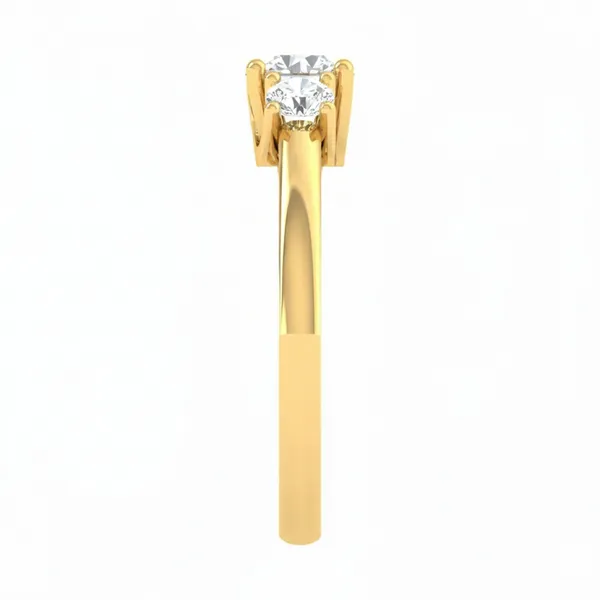 Vivid Regalia Diamond Ring - View 4