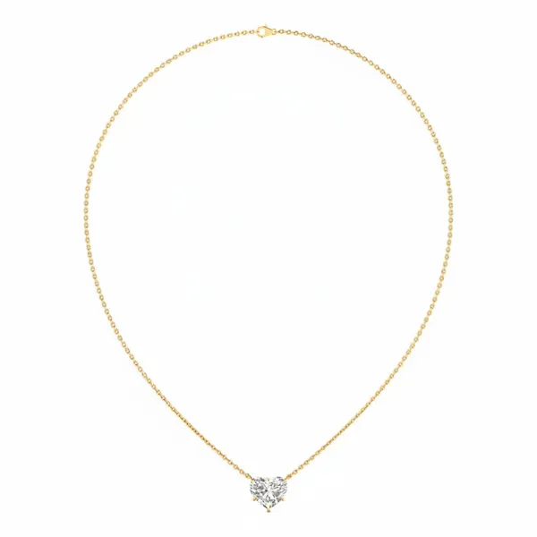 Noble Brilliance Diamond Necklace - Laboratory-Grown Diamond Necklace