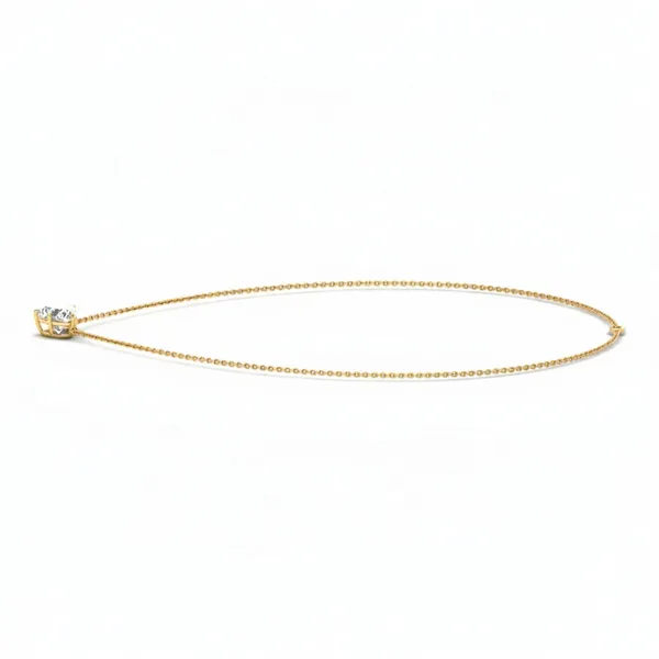 Noble Brilliance Diamond Necklace - View 2