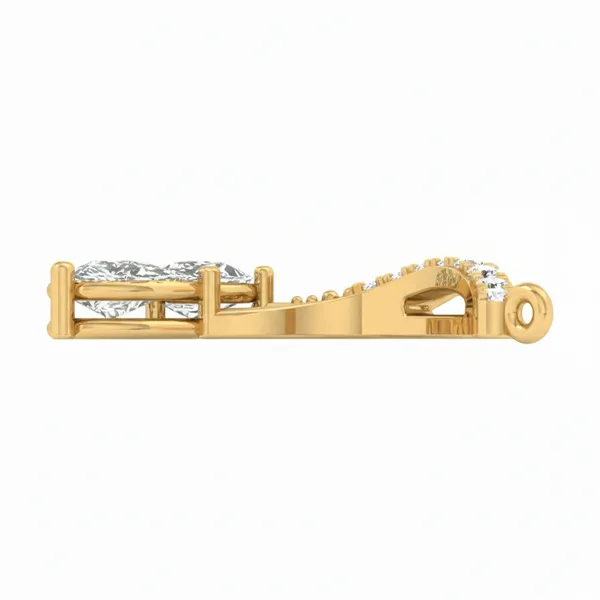 Exquisite Modern Diamond Mangalsutra - View 3