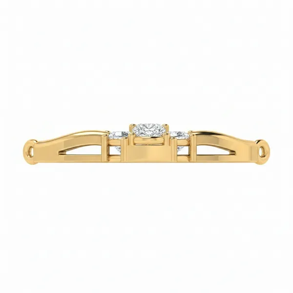 Exquisite Modern Diamond Mangalsutra - View 4