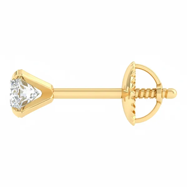 Harmonie Lattice Diamond Studs - View 3