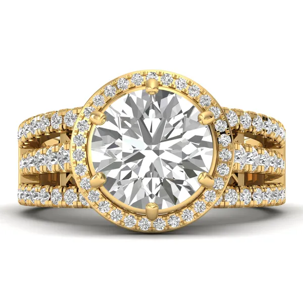 Serene Bypass Diamond Ring - View 2