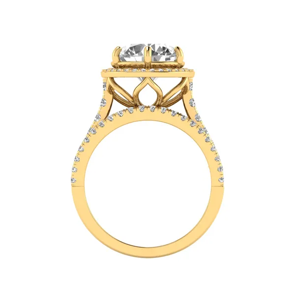 Serene Bypass Diamond Ring - View 3