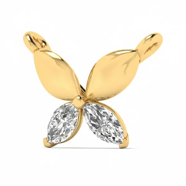 Vivid Traditional Diamond Mangalsutra - View 2