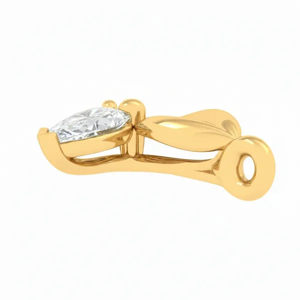Vivid Traditional Diamond Mangalsutra - View 3