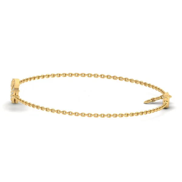Luxurious Filigree Diamond Bracelet - View 2