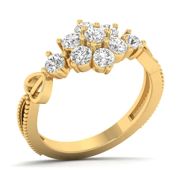 Harmonious Heritage Diamond Ring - Laboratory-Grown Diamond Ladies Ring