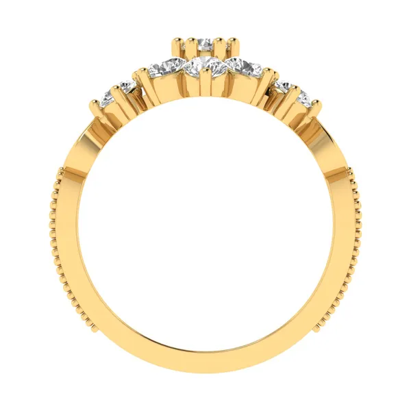 Harmonious Heritage Diamond Ring - View 3