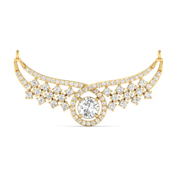 Imperial Elegant Diamond Mangalsutra - Laboratory-Grown Diamond Mangalsutra