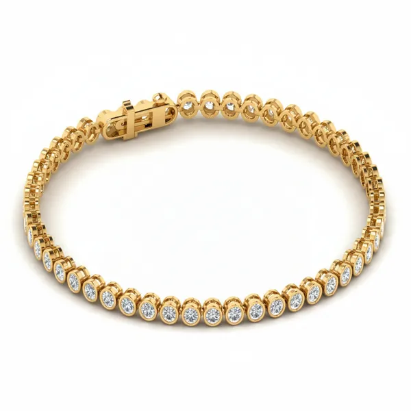Golden Sunset Diamond Bracelet - View 4
