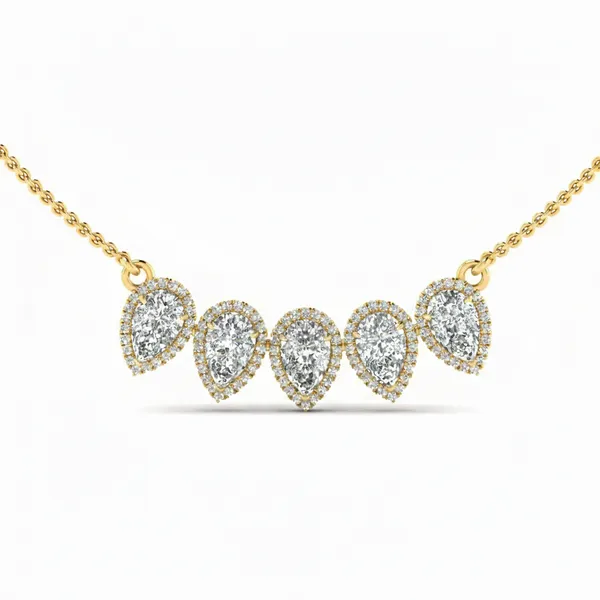 Refined Matinee Diamond Necklace - View 4