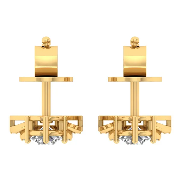 Maëlys Mosaic Swing Earrings - View 4
