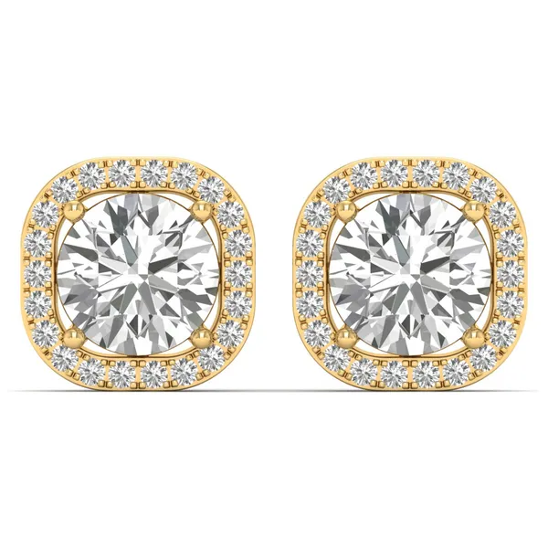 The Stellaire Iris Linear Drop Earrings - Laboratory-Grown Diamond Earrings