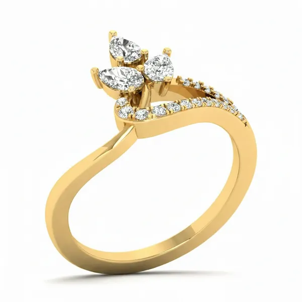 Dazzling Band Diamond Ring - Laboratory-Grown Diamond Ladies Ring