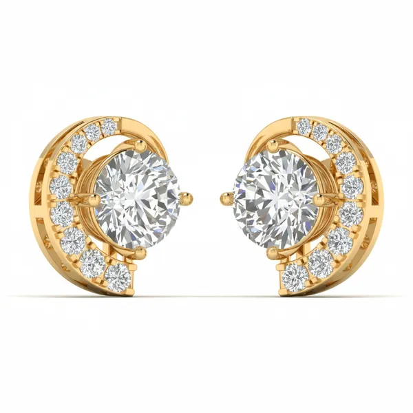 Illumina Mosaic Earrings - View 2