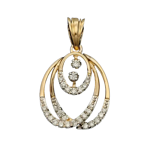 Delicate Aurora Diamond Pendant - Laboratory-Grown Diamond Pendant