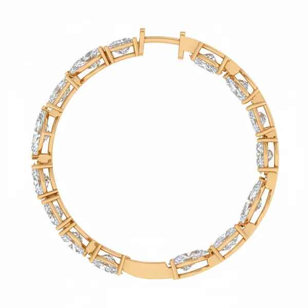 The Primavera Arabesque Multi-Stone Earrings - View 3