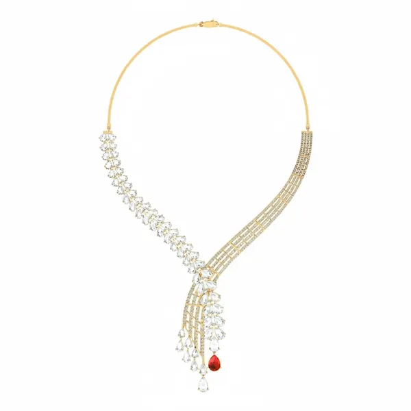 Sublime Waterfall Diamond Necklace - Laboratory-Grown Diamond Necklace