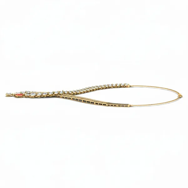 Sublime Waterfall Diamond Necklace - View 2
