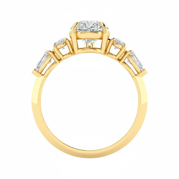 Mesmerizing Cathedral Diamond Ring - View 3