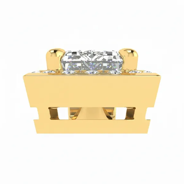 Brilliant Evil Eye Diamond Pendant - View 4