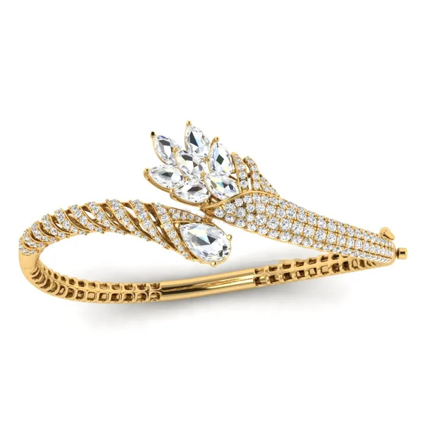 Bold Imperial Diamond Bangle - Laboratory-Grown Diamond Bangle