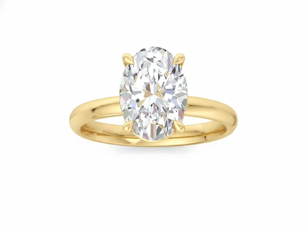 Stunning Twist Diamond Ring - Laboratory-Grown Diamond Ladies Ring