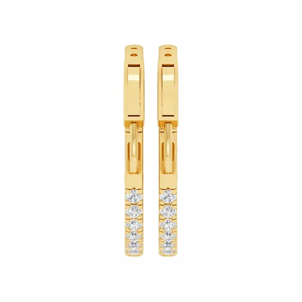 Clarion Crescent Swing Earrings - View 4