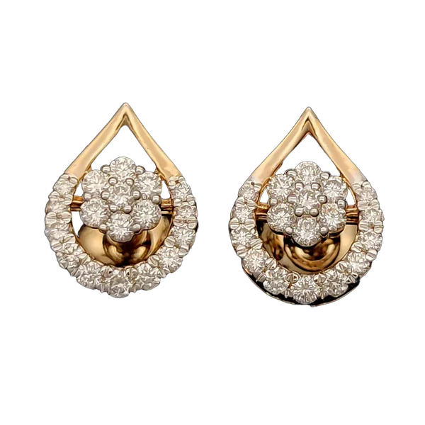 Luminous Harmony Diamond Earring & Mangalsutra Set - View 2