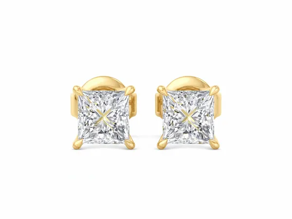 Thalia Dewdrop Solitaire Earrings - Laboratory-Grown Diamond Earrings