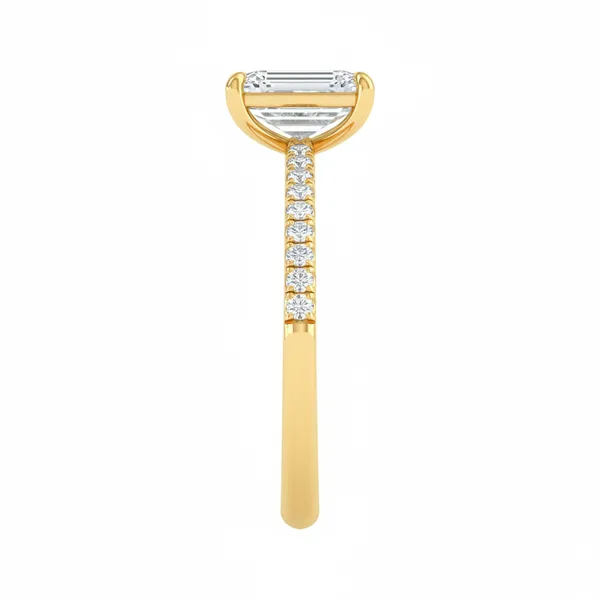 Magnificent Modern Diamond Ring - View 4