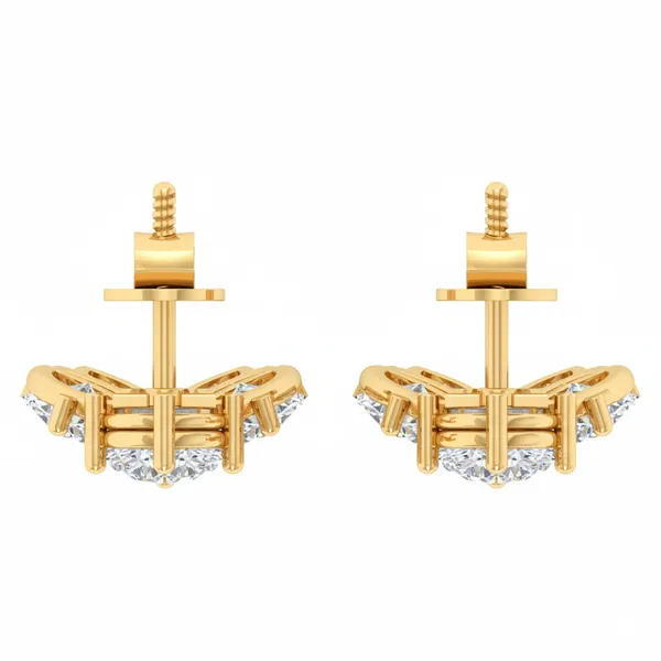 Zarina Cascade Swing Earrings - View 4