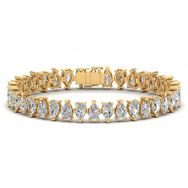 Vivid Heritage Diamond Bracelet - Laboratory-Grown Diamond Ladies Bracelet