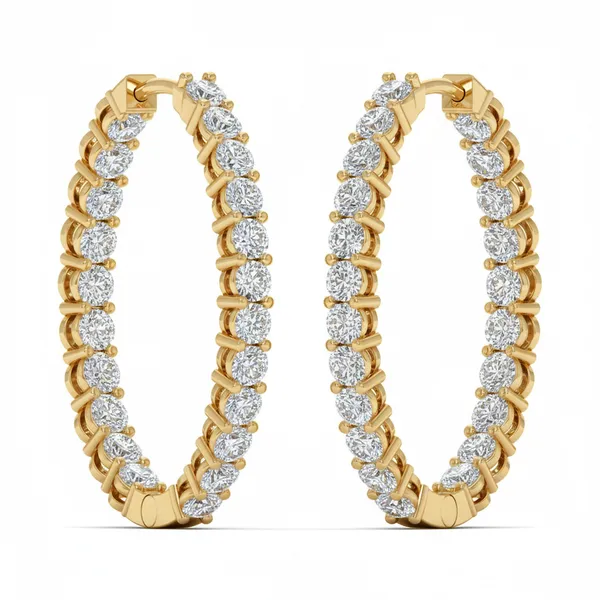 The Lysandra Blossom Drop Earrings - View 2