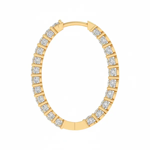 The Lysandra Blossom Drop Earrings - View 3