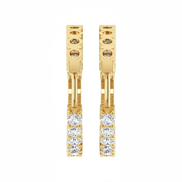 The Lysandra Blossom Drop Earrings - View 4