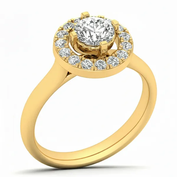 Classic Cluster Diamond Ring - Laboratory-Grown Diamond Ladies Ring