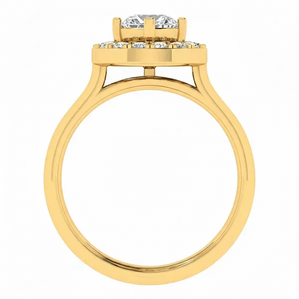 Classic Cluster Diamond Ring - View 3