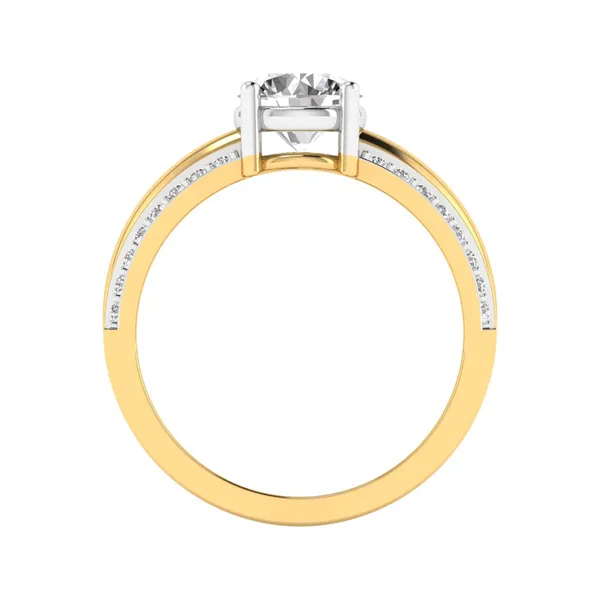 Resplendent Band Diamond Ring - View 3