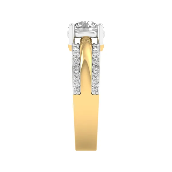 Resplendent Band Diamond Ring - View 4
