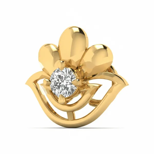 Striking Signature Diamond Nosepin - View 2