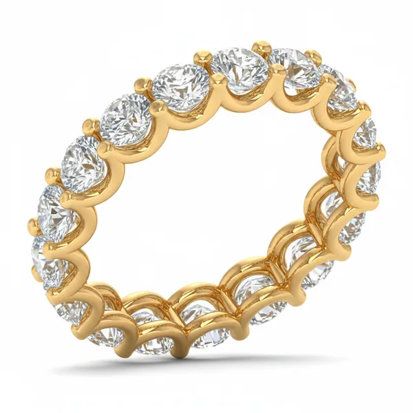 Couture Three-Stone Diamond Ring - Laboratory-Grown Diamond Ladies Ring