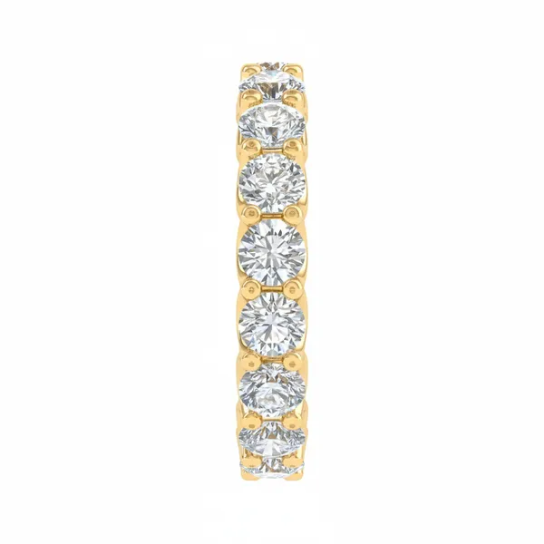 Couture Three-Stone Diamond Ring - View 4