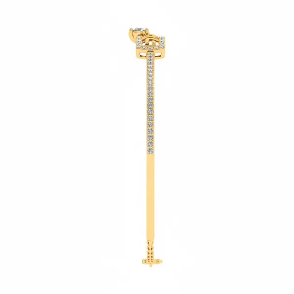 Sophisticated Imperial Diamond Bangle - View 4
