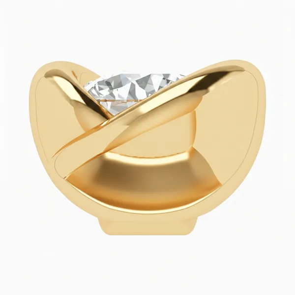 Celestial Star Diamond Pendant - View 4