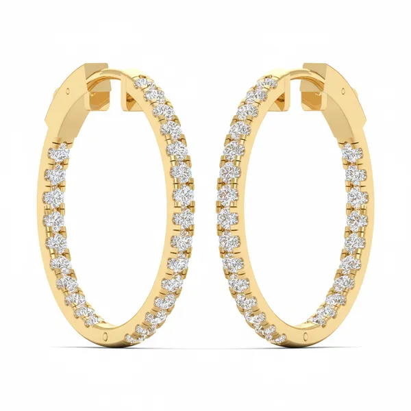 The Saffira Constellation Swing Earrings - View 2