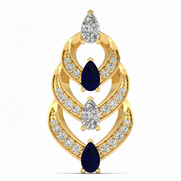 Dazzling Circle Diamond Pendant - Laboratory-Grown Diamond Pendant
