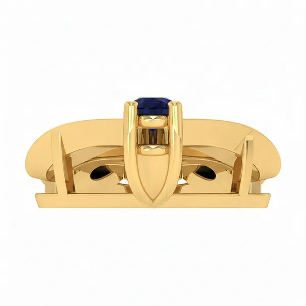 Dazzling Circle Diamond Pendant - View 4