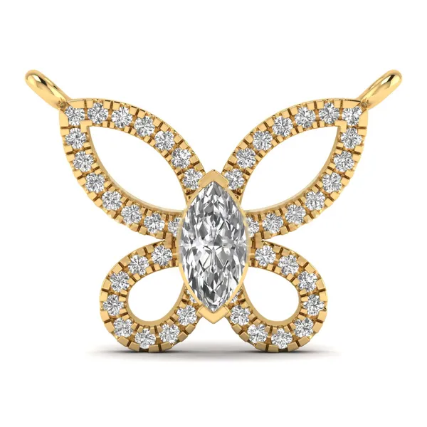 Pristine Cascade Diamond Pendant - Laboratory-Grown Diamond Pendant